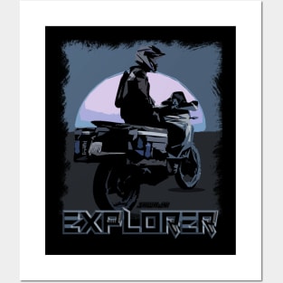 Explorer - Night Posters and Art